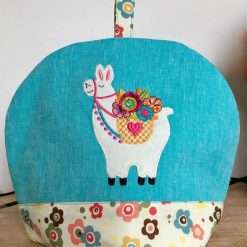 Llama digital machine applique design - Image 3
