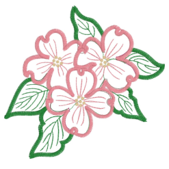 Dogwood applique - Image 3