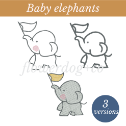Baby elephants - Image 2