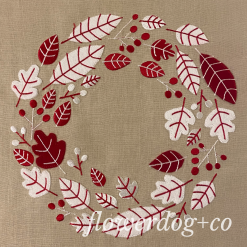 Alternative view of Woodland wreath