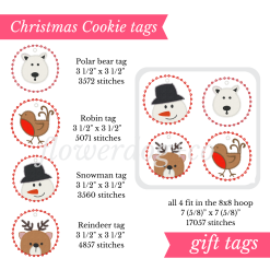 In-the-hoop gift tags - Image 3