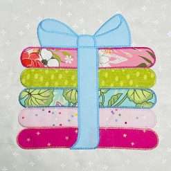 Fabric stack quilt block - Image 4