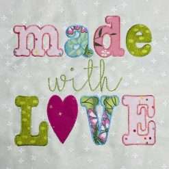 Made with Love quilt block - Image 4