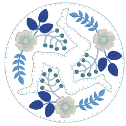 Manx Legs embroidery - Image 4