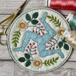 Manx Legs embroidery