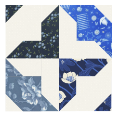 Mediterranean Tile quilt block - Image 3