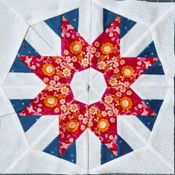Alternative view of Cog Wheel quilt block
