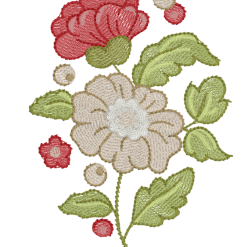 Vintage Christmas Floral Spray - Image 4