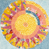 Sunny Delight FPP quilt block pattern