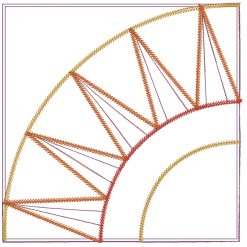 Sunny Delight ITH quilt block pattern - Image 4