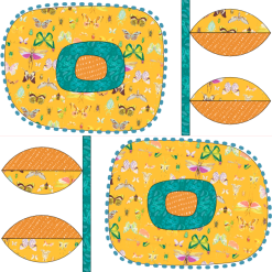 Linda applique quilt block - Image 2